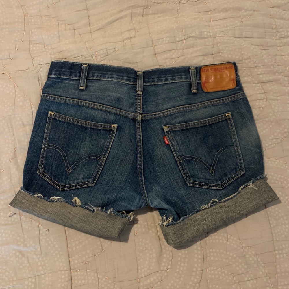 Vintage Levi’s Cutoff Denim Shorts - Picture 6 of 8
